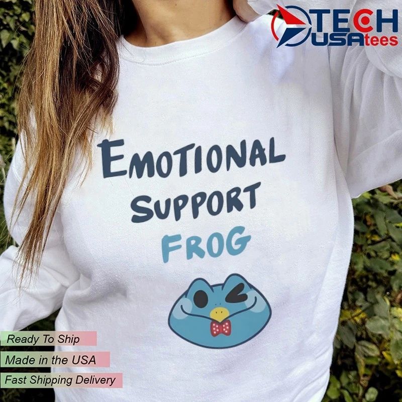 Emotional Support Frog Fizzarolli T-shirt