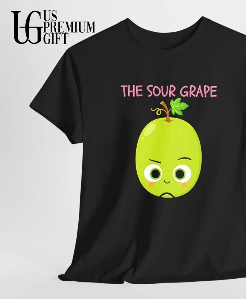The sour grape cute fruit shirt