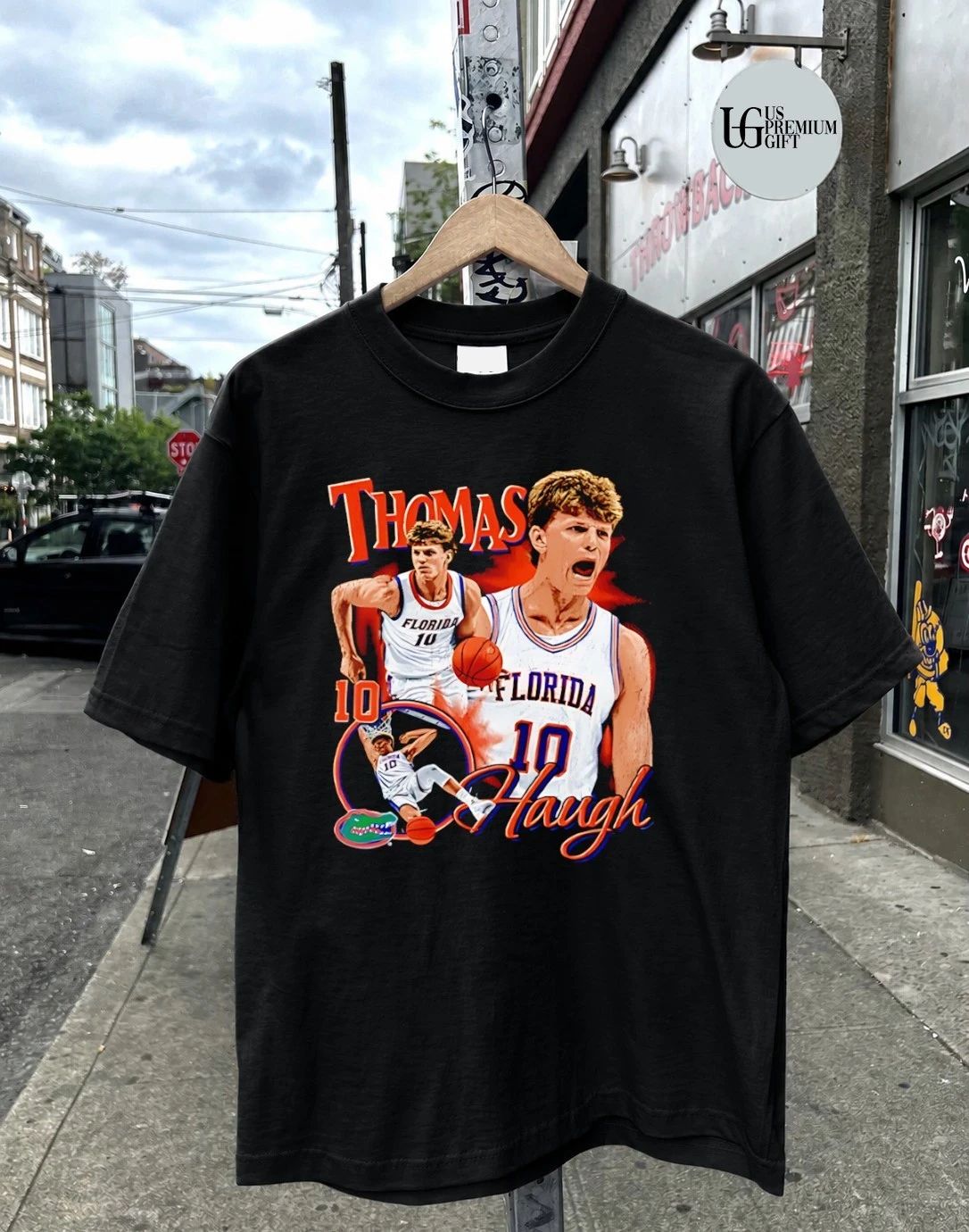 Thomas Haugh Florida Gators Basketball 10 Team NCAA Player shirt