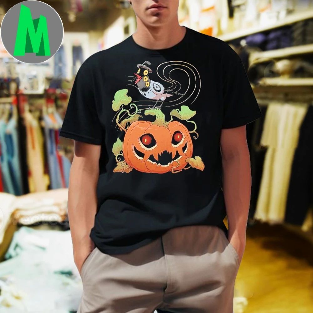 Pumpkin Tiger Halloween Shirt