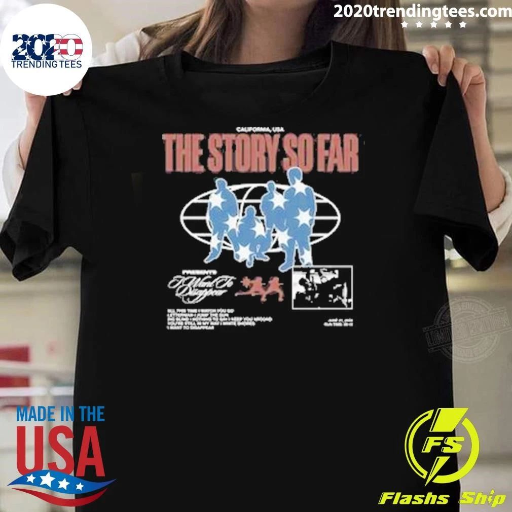 California, USA The Story So Far Stars & Stripes Shirt