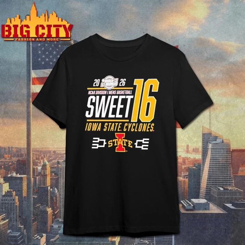 Iowa State Cyclones NCAA March Madness Sweet 16 Bound 2026 classic Shirt