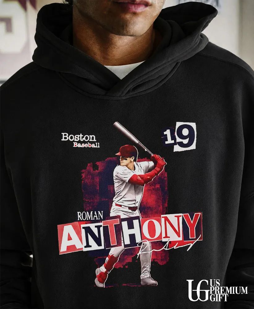 Roman Anthony Boston Red Sox baseball Cutout 2026 signature shirt