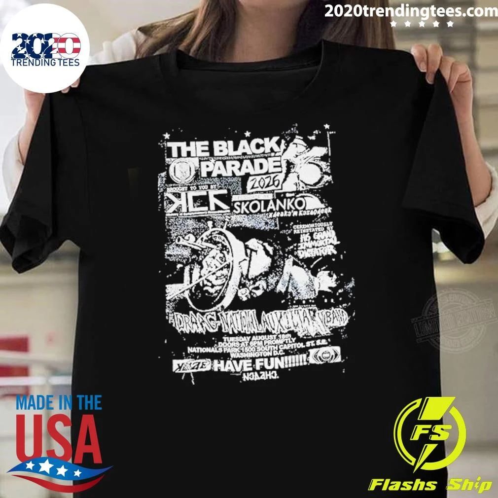 My Chemical Romance The Black Parade 2026 Draag National Shirt