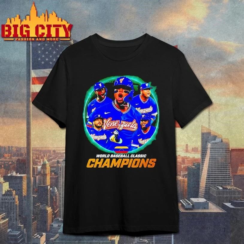 World Baseball Classic Champions 2026 Venezuela baseball T Shirt