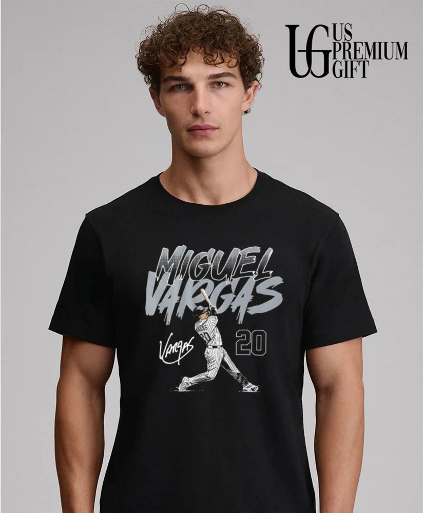Miguel Vargas Chicago White Sox baseball slugger swing signature shirt