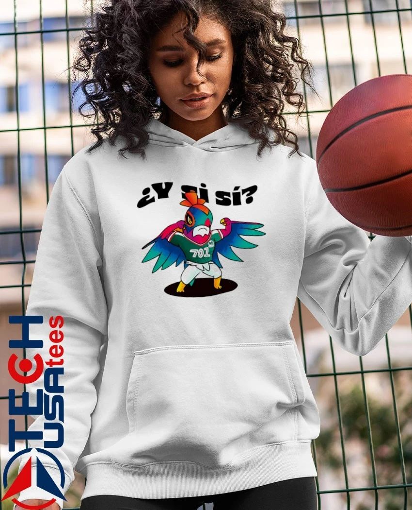 Y Si Si Mexico Football Bird mascot shirt