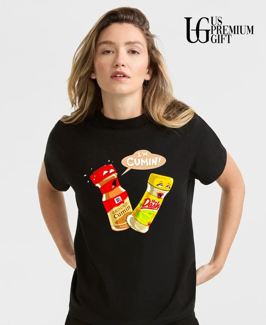 McCormick Ground Cumin and Mrs Dash Seasoning Blend I’m Cumin shirt