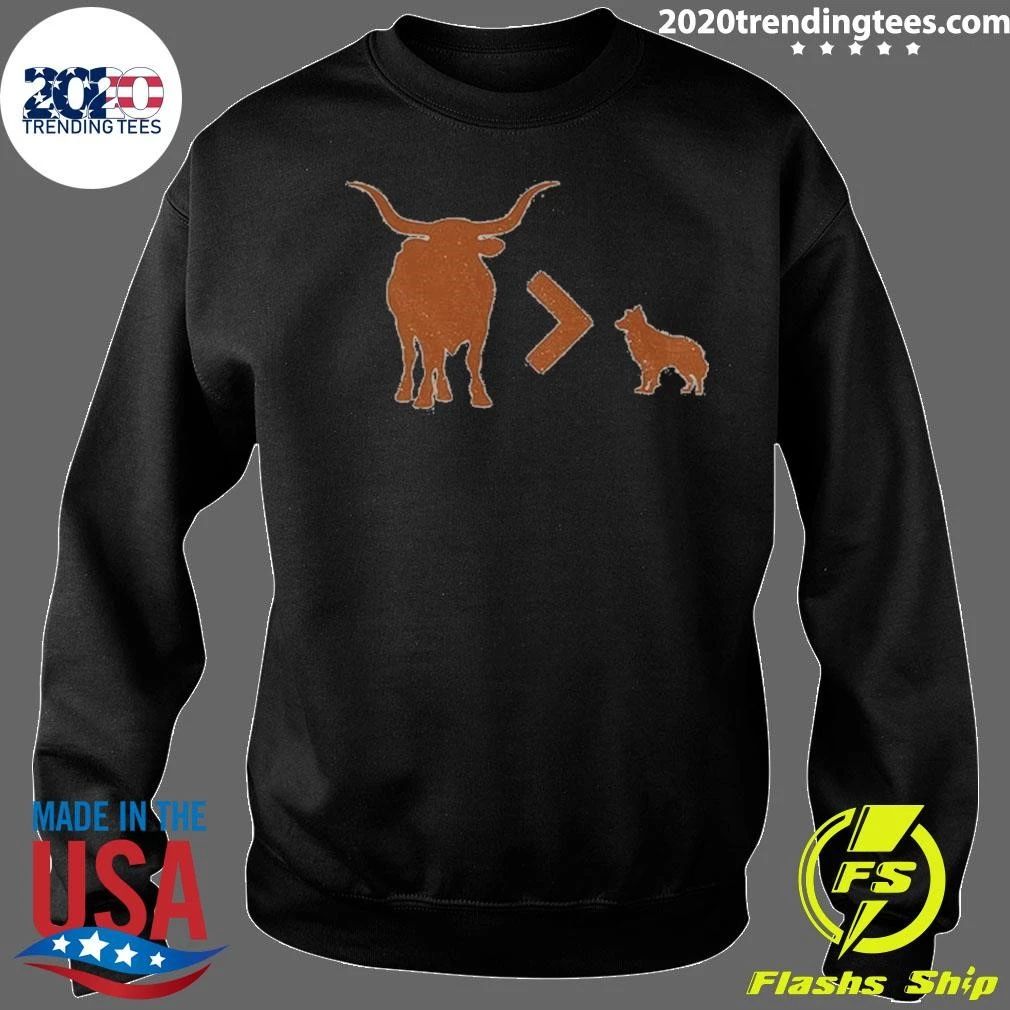 Football Rivalry Longhorn Greater Than Collie Gameday Shirt