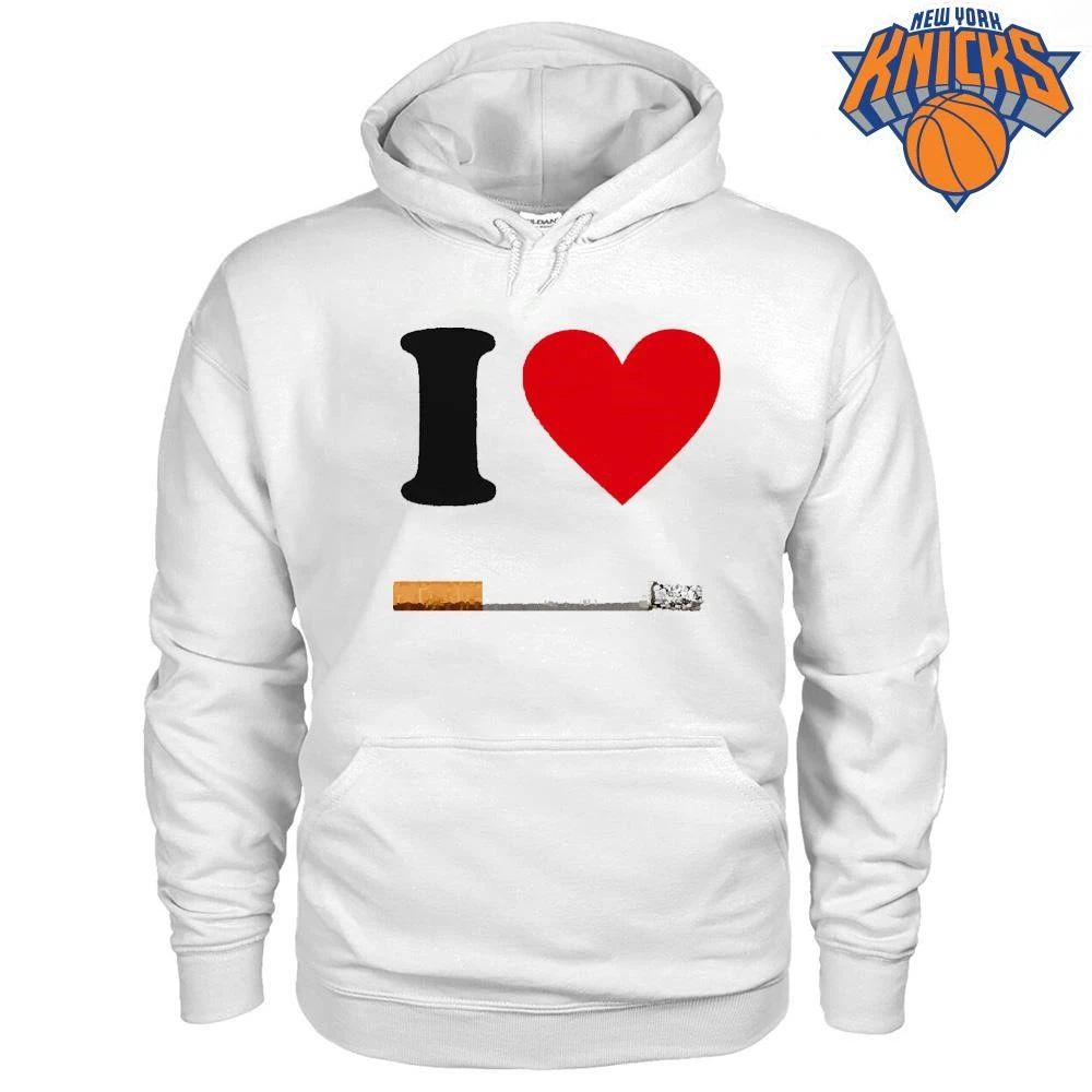 I Heart Smoking Cigarettes Funny Parody Meme Graphic shirt