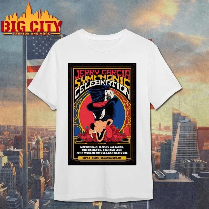 Jerry Garcia 9-1-2026 CMAC In Canandaigua NY Poster Shirt