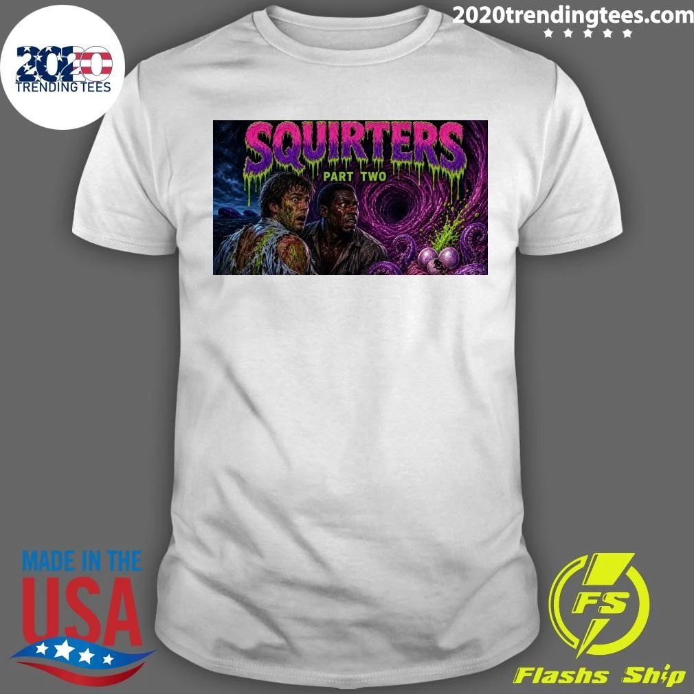Halloween Squirters Part Two 1980s Vintage Shirt