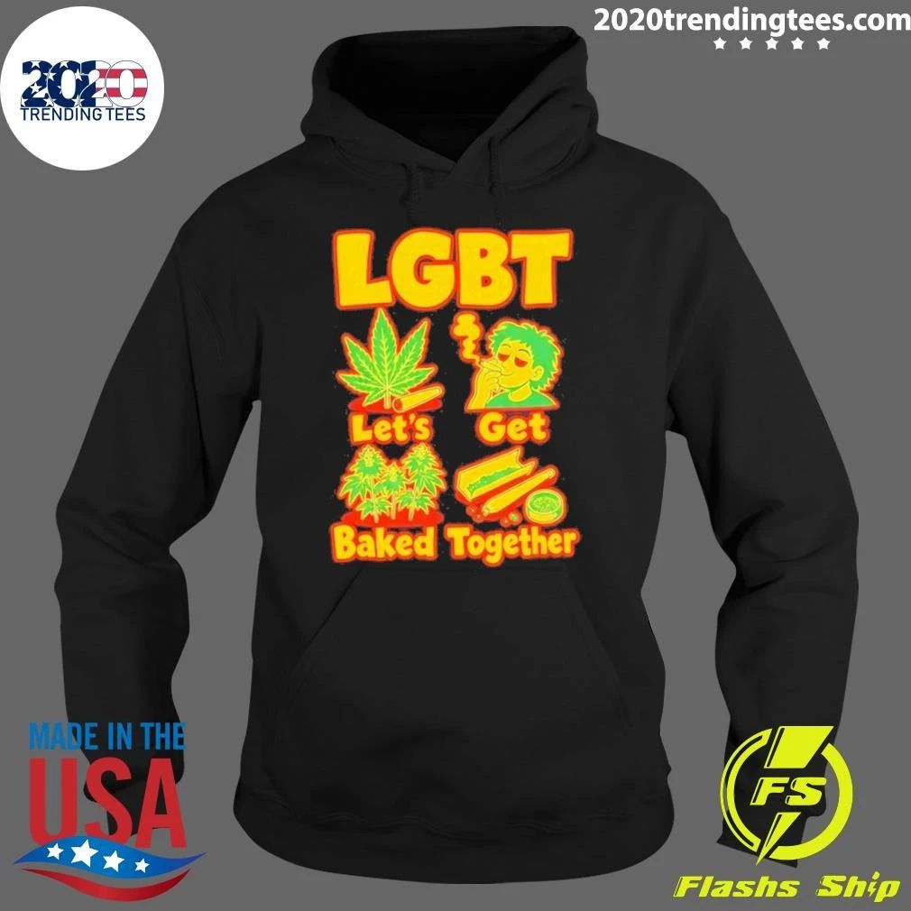 Lgbt Let’s Get Baked Together Shirt