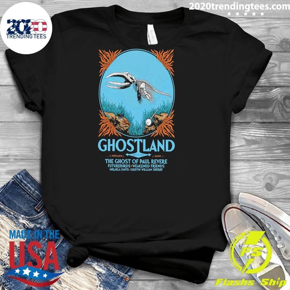 The Ghost Of Paul Revere September 6 2026 At Thompson’s Point in Portland Maine Shirt