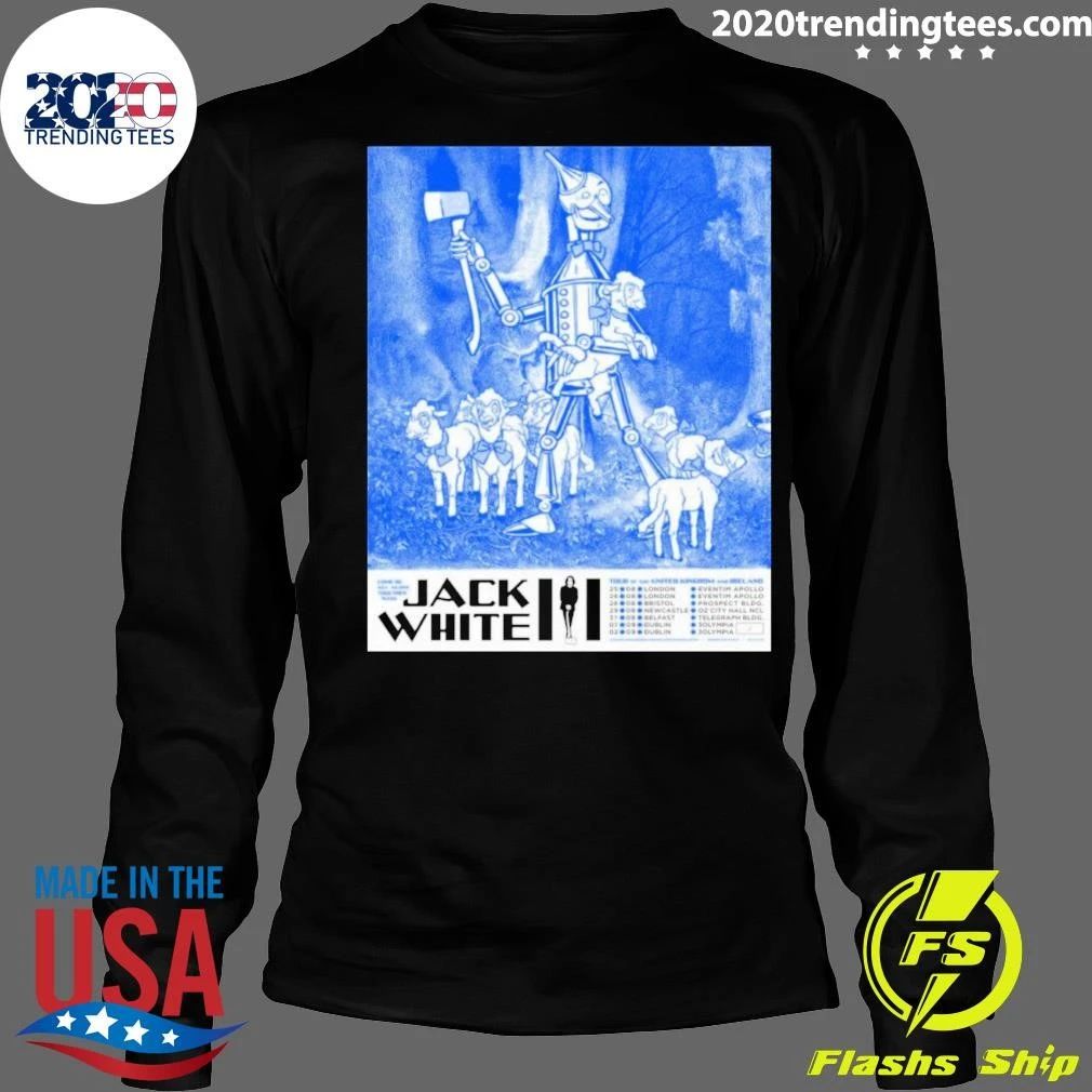 Jack White United Kingdom And Ireland 2026 Tour Shirt