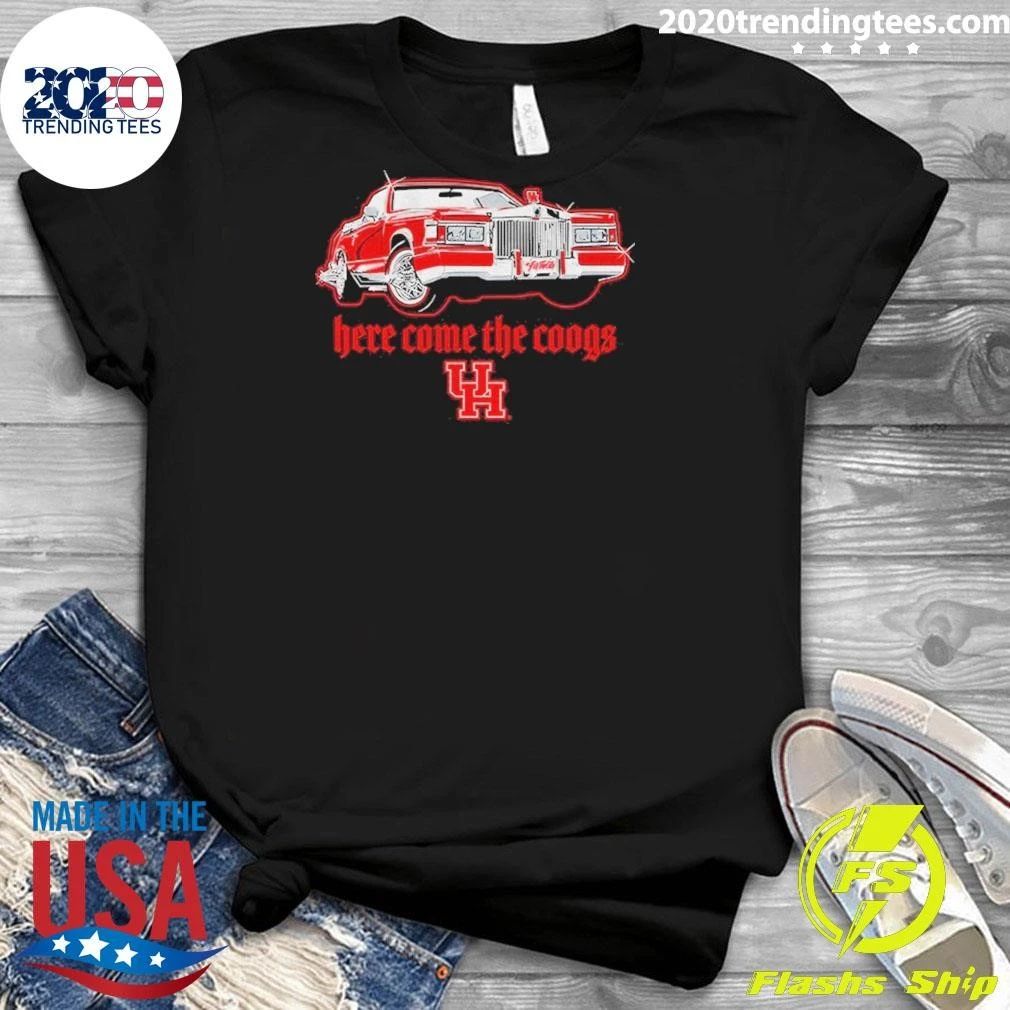 The Houston Cougars Football Here Come The Coogs Shirt
