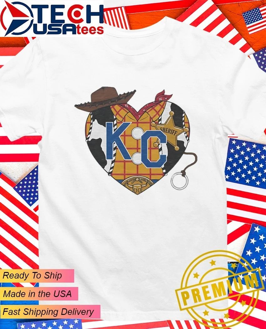 Woody Kansas City heart shirt