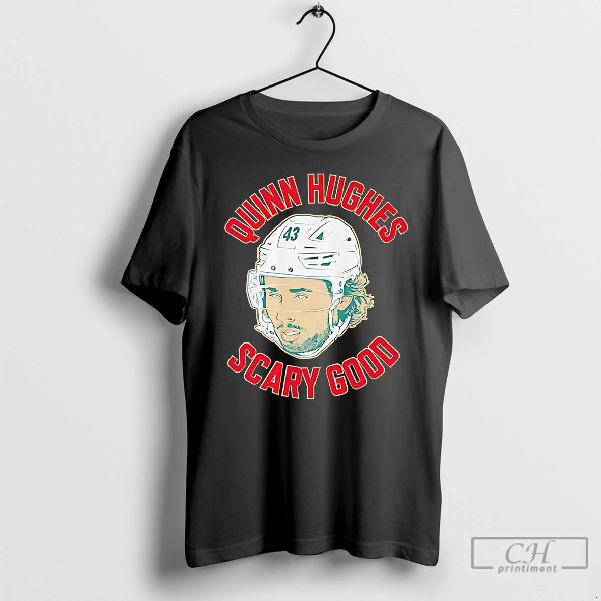 Classic Quinn Hughes Scary Good Minnesota Hockey