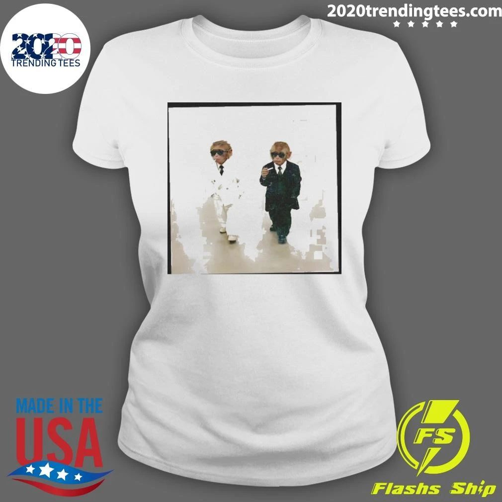 Interesting Monkeys in Suits Smoking Cigarettes Shirt