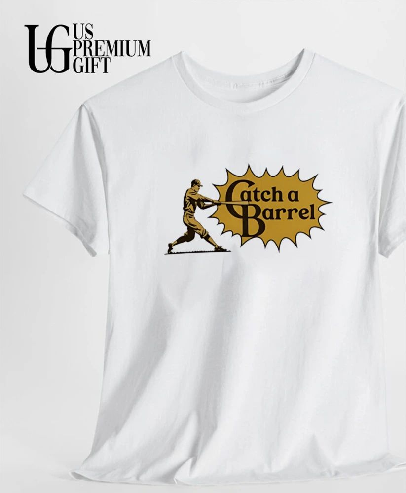 Baseball player Catch a Barrel shirt