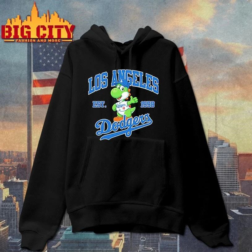 Los Angeles Dodgers Est 1958 Graphic Shirt