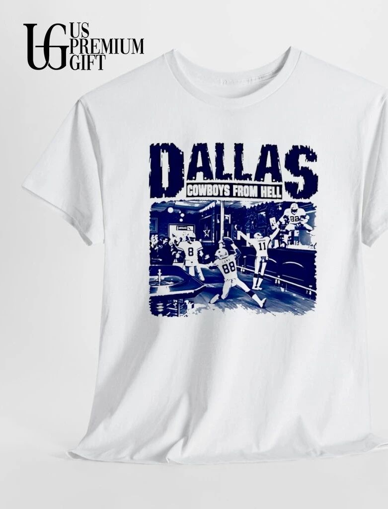 Dallas Cowboys from Hell Vintage Football shirt