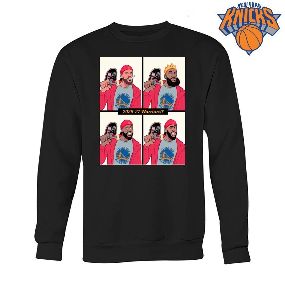 Funny Steph Curry Klay Thompson Kevin Durant Draymond Green Skateboard Warriors Parody Meme Shirt