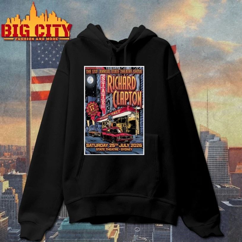 Richard Clapton Sydney AUS 7-25-2026 Poster T-shirt