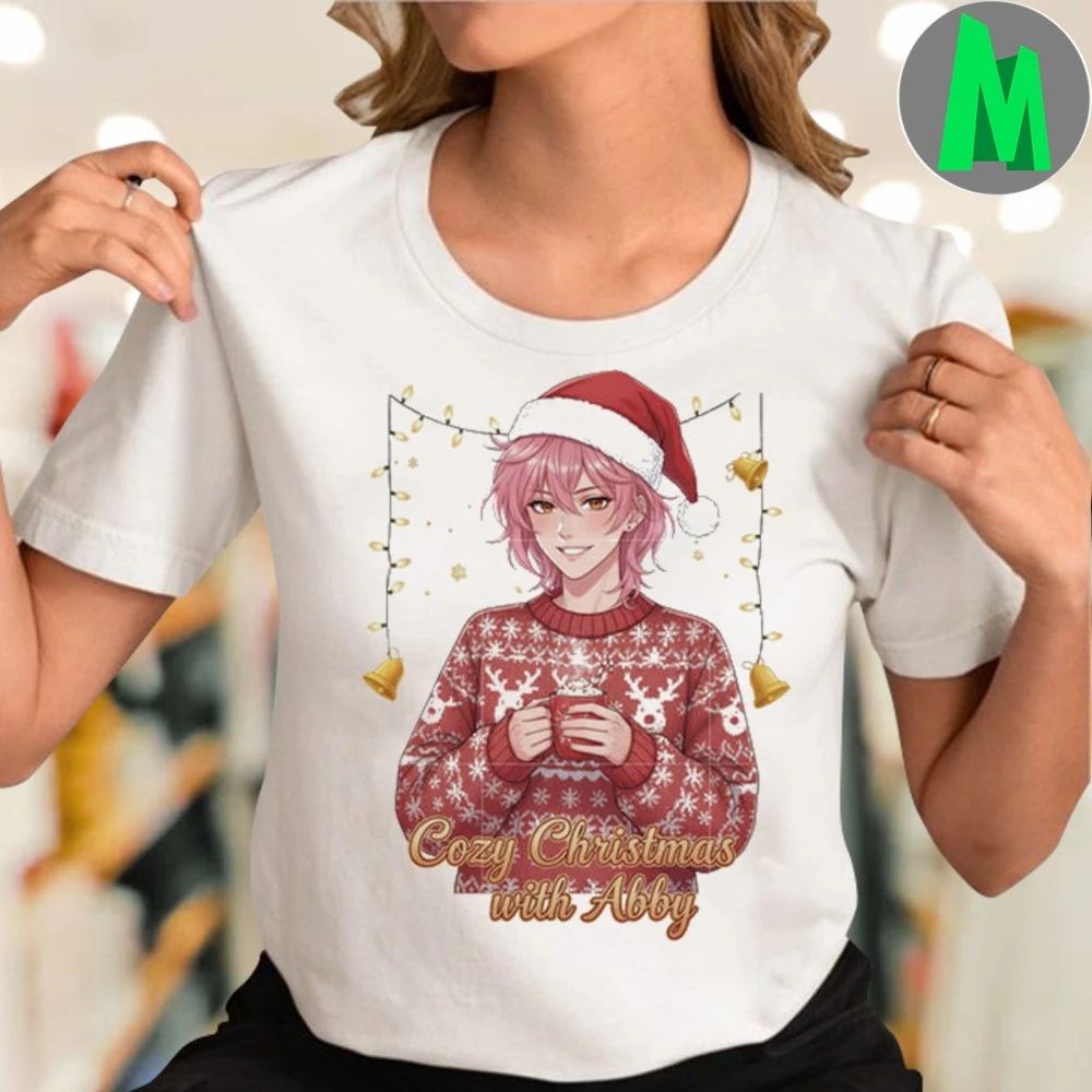 Cozy christmas with abby character abby saja boys Shirt