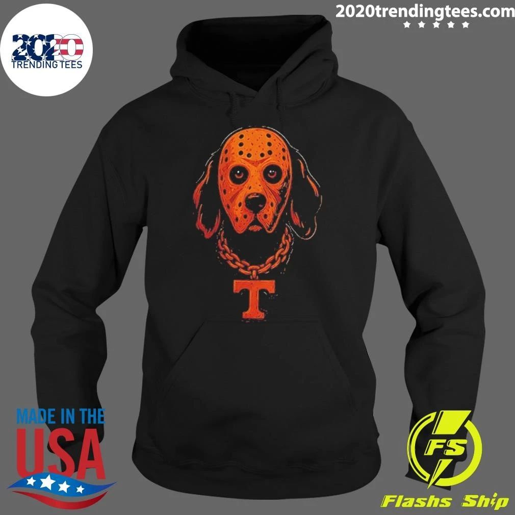 Spooky Tennessee Hound Dog Football Halloween Vols Gameday Shirt