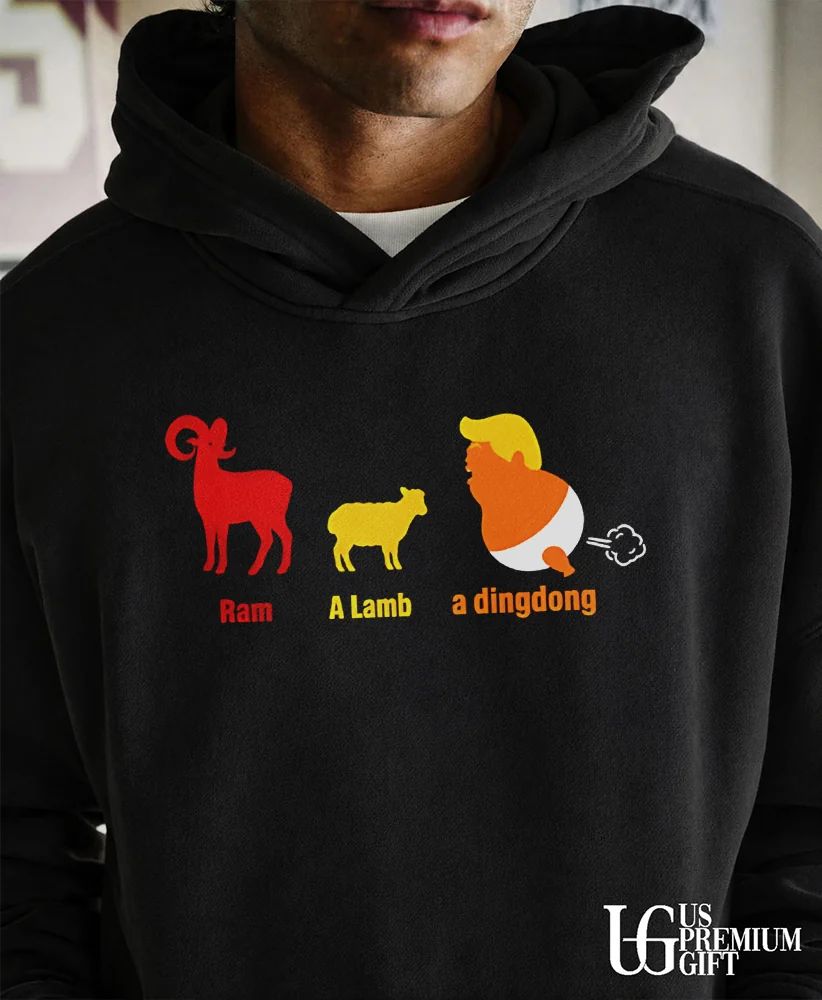 Donald Trump Ram A Lamb a Dingdong shirt
