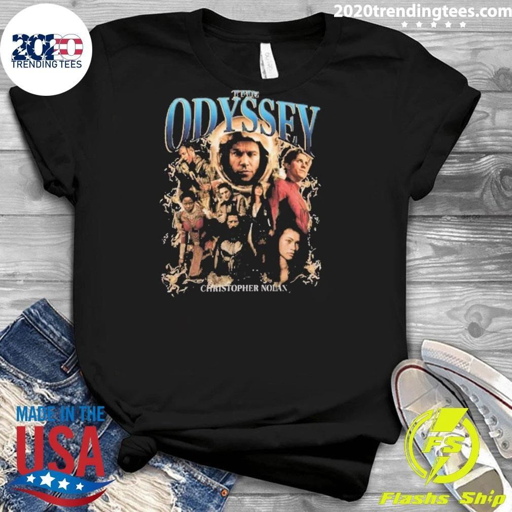The Odyssey Christopher Nolan Vintage Bootleg Shirt