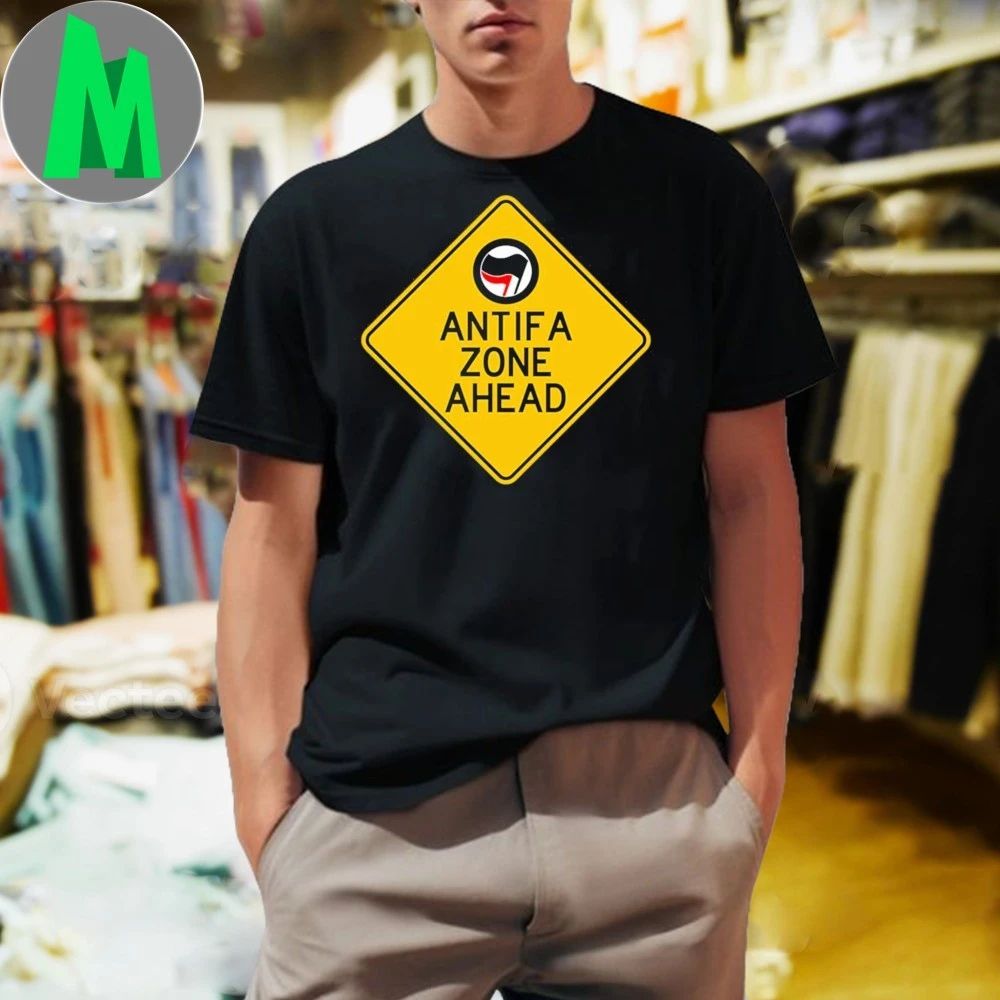 Antifa Zone Ahead Shirt