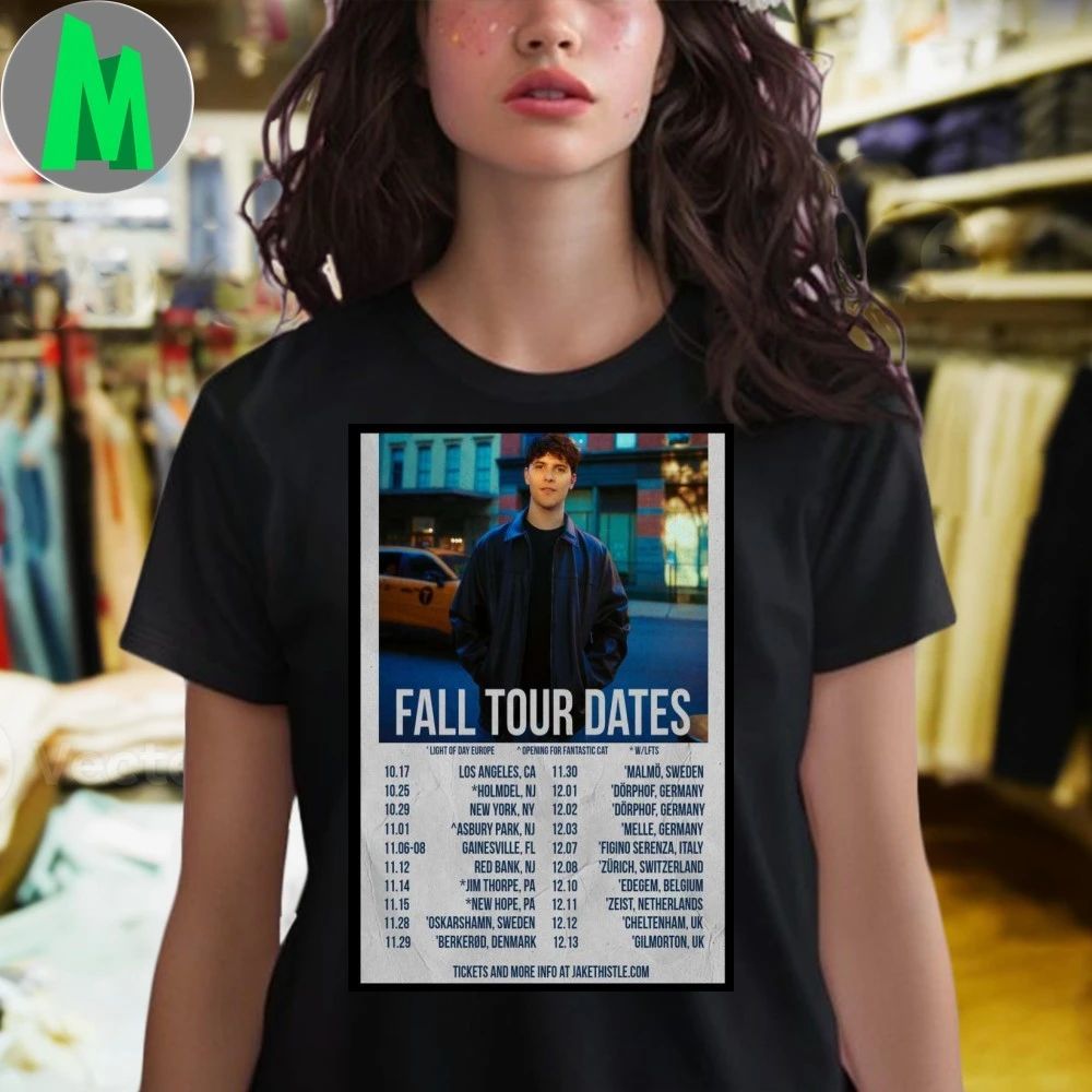 Jake Thistle Fall Tour 2025 Poster Shirt