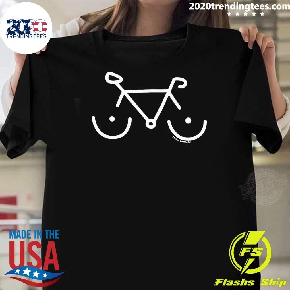 Bike Rack Organic Tee Shirt