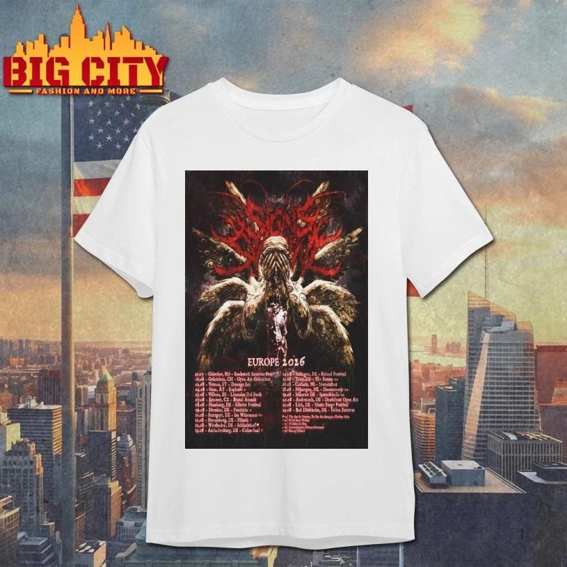 Signs Of The Swarm Europe 2026 Tour Poster Shirt