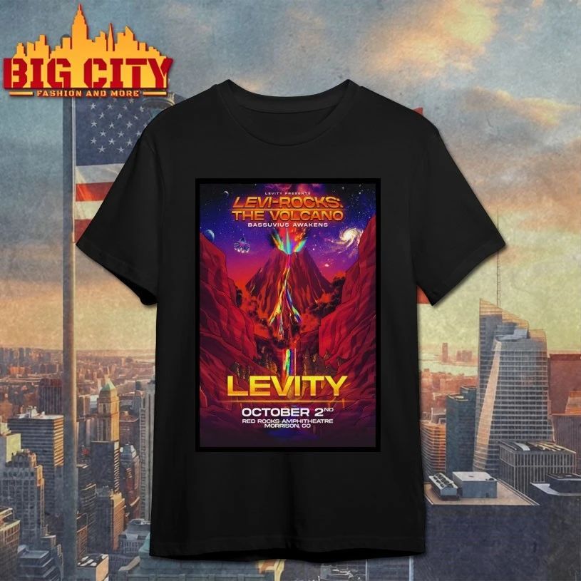 Levity Oct 2 2026 Red Rocks Amphitheatre In Morrison CO Poster T-shirt