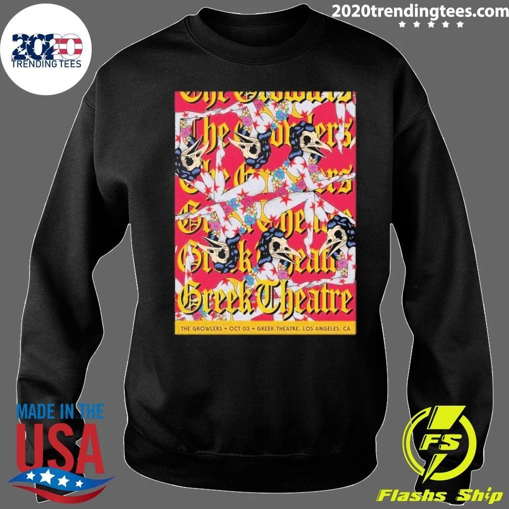 The Growlers Los Angeles Tour On October 3 2026 Shirt