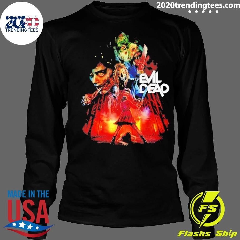 Evil Dead Horror Movie Cult Classic Chainsaw Shirt