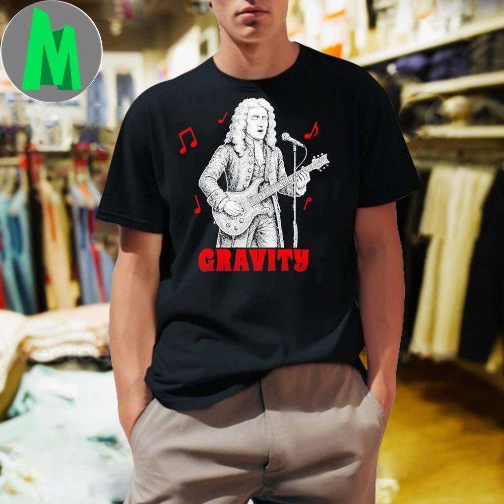 Funny Music Inspired Isaac Newton Shirt