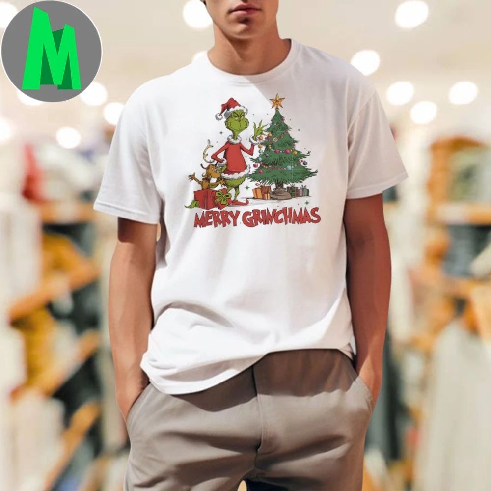Merry Grinchmas Retro Christmas Shirt