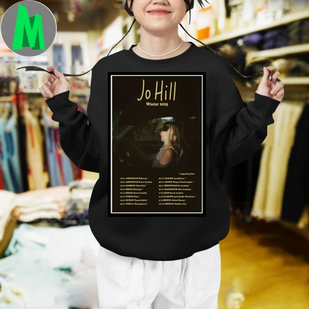Jo Hill Winter 2025 Poster Shirt