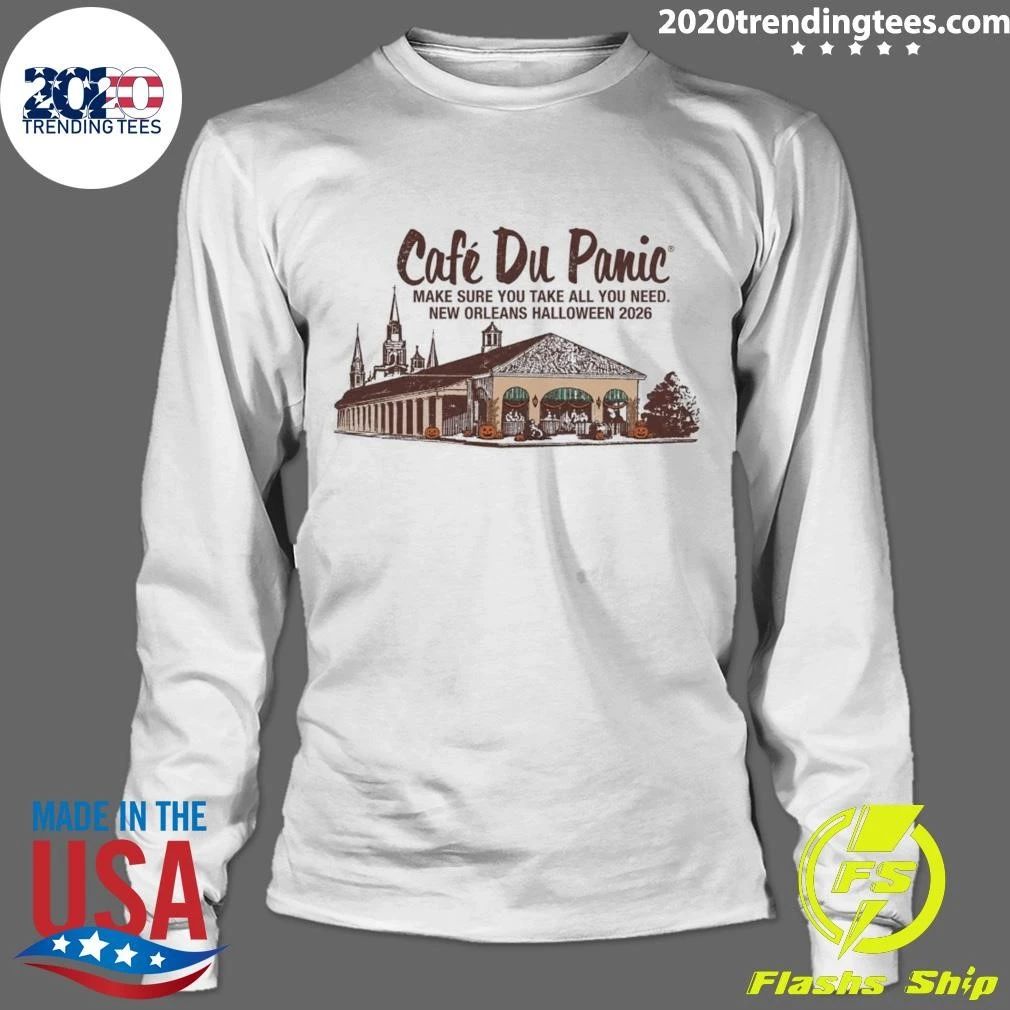 Widespread Panic Café Du Panic New Orleans Halloween 2026 Shirt