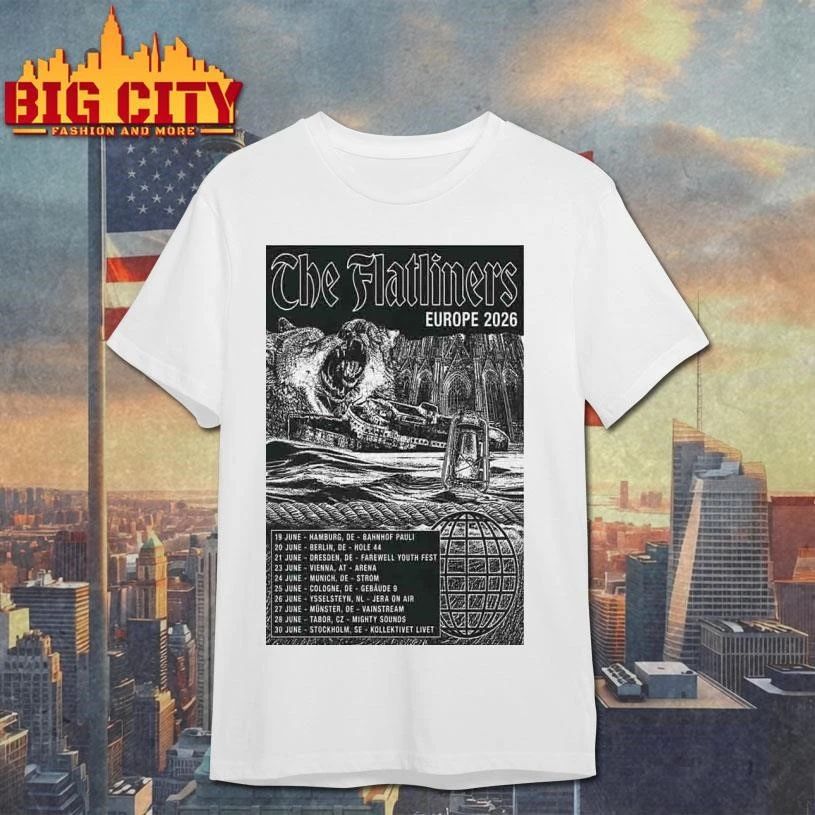 The Flatliners EU 2026 Shows Poster Shirt