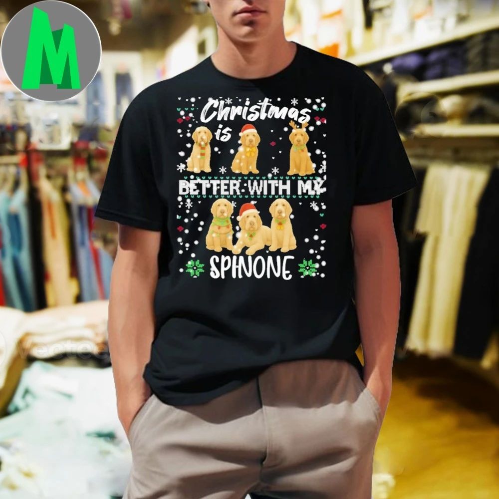 Christmas is better with Spinone Shirt