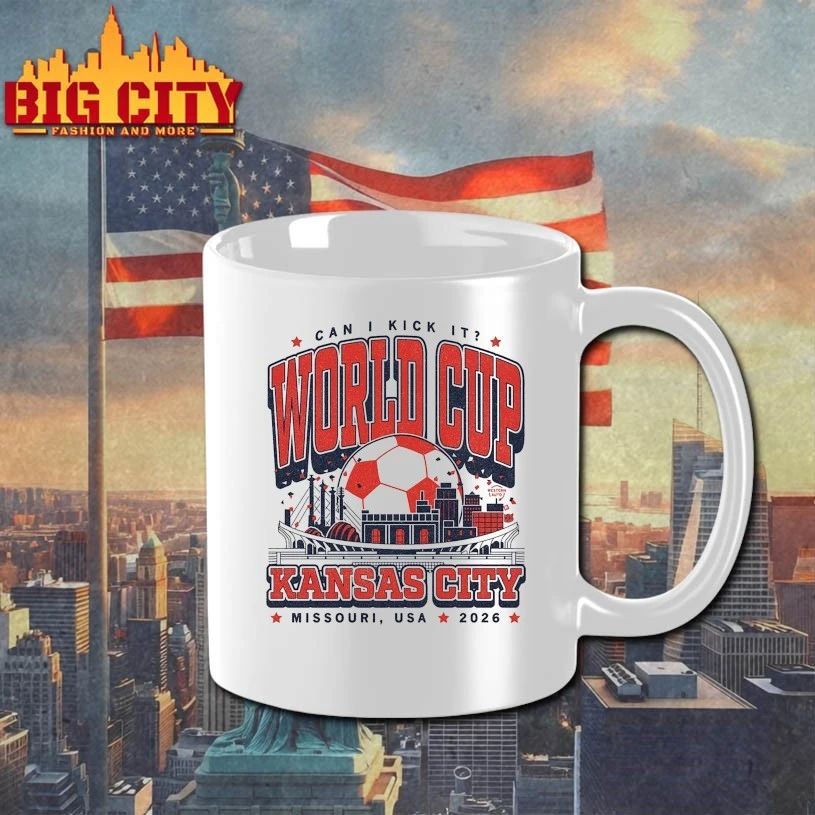Can I kick it World Cup Kansas City Skyline T-shirt