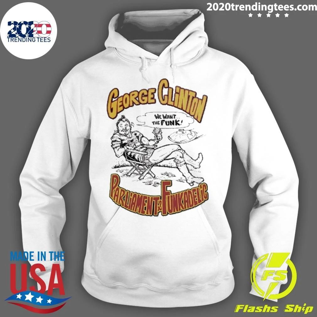 George Clinton We Want the Funk Parliament and Funkadelic Shirt