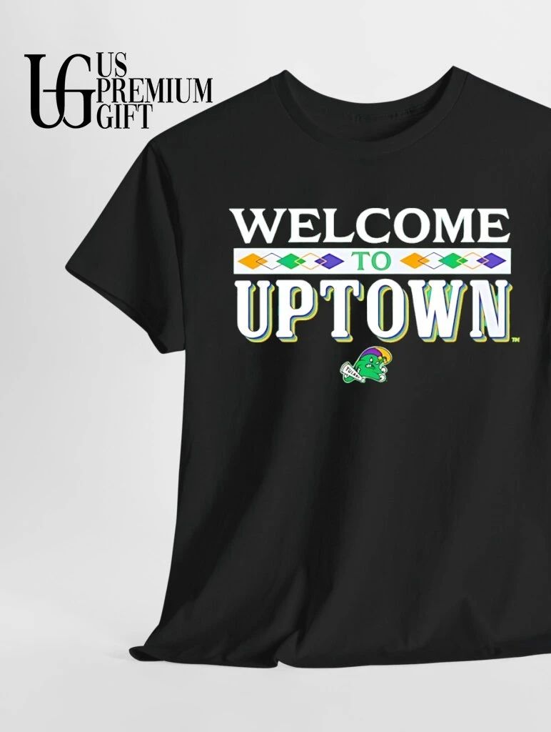 Welcome to Uptown Abington Green Wave logo shirt