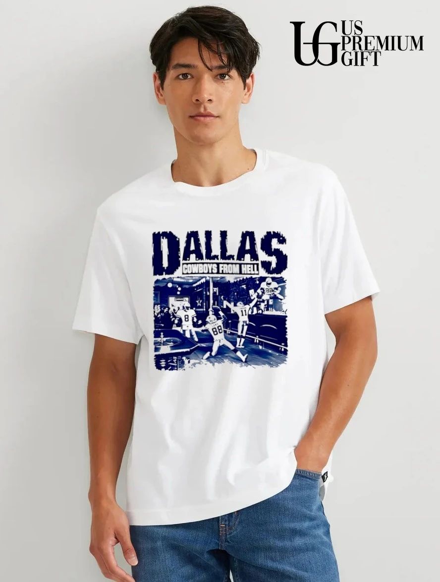 Dallas Cowboys from Hell Vintage Football shirt