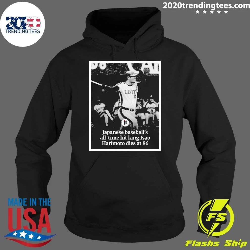 Isao Harimoto, Japanese Baseball’s All-Time Hit King, Has Died He Was 86 Shirt